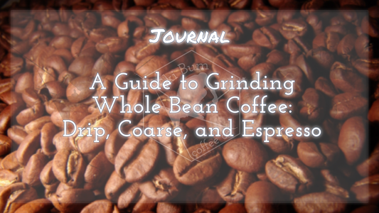 A Guide to Grinding Whole Bean Coffee: Drip, Coarse, and Espresso