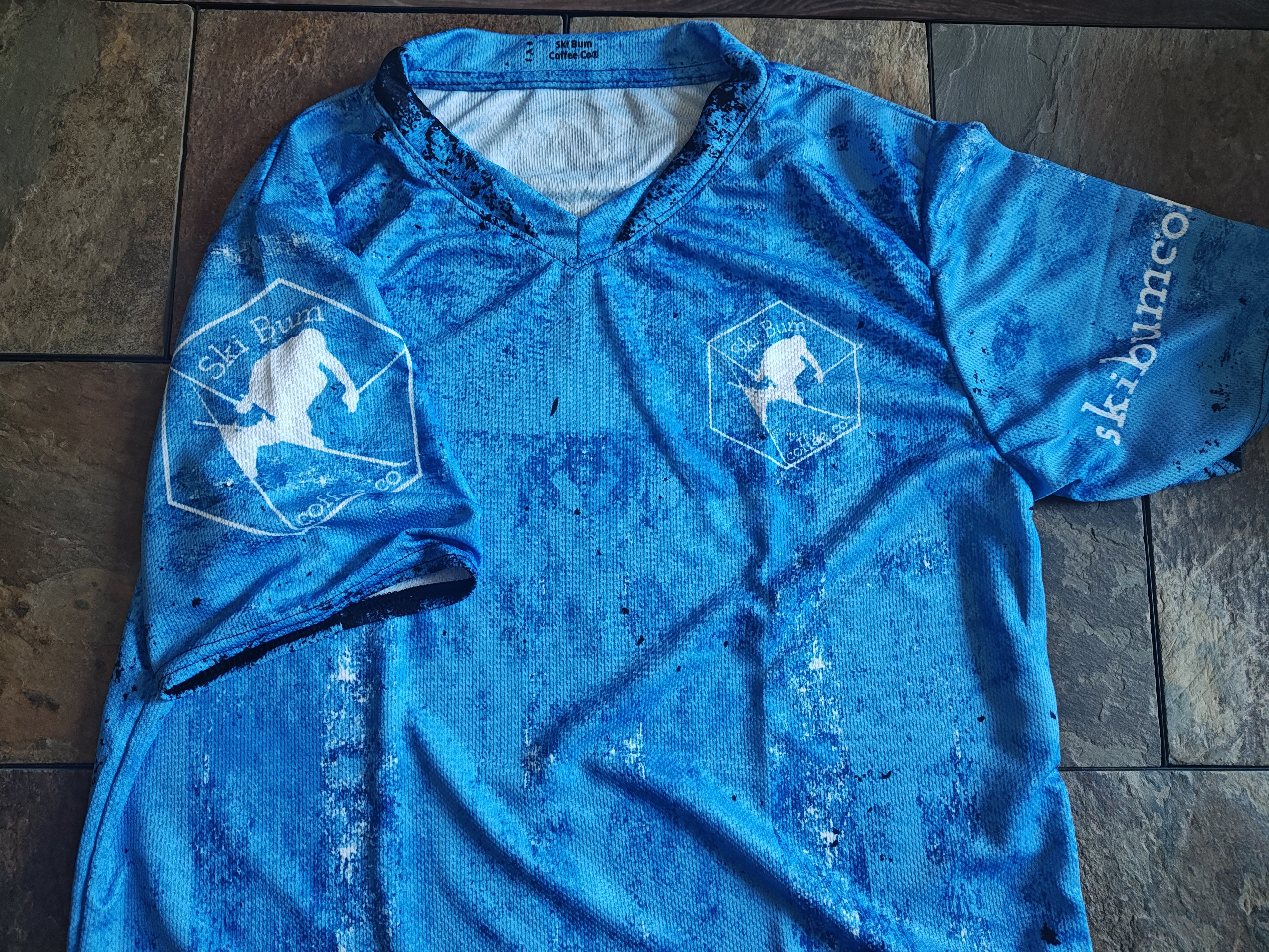 Recycled unisex sports shirt - Ski Bum Coffee Co