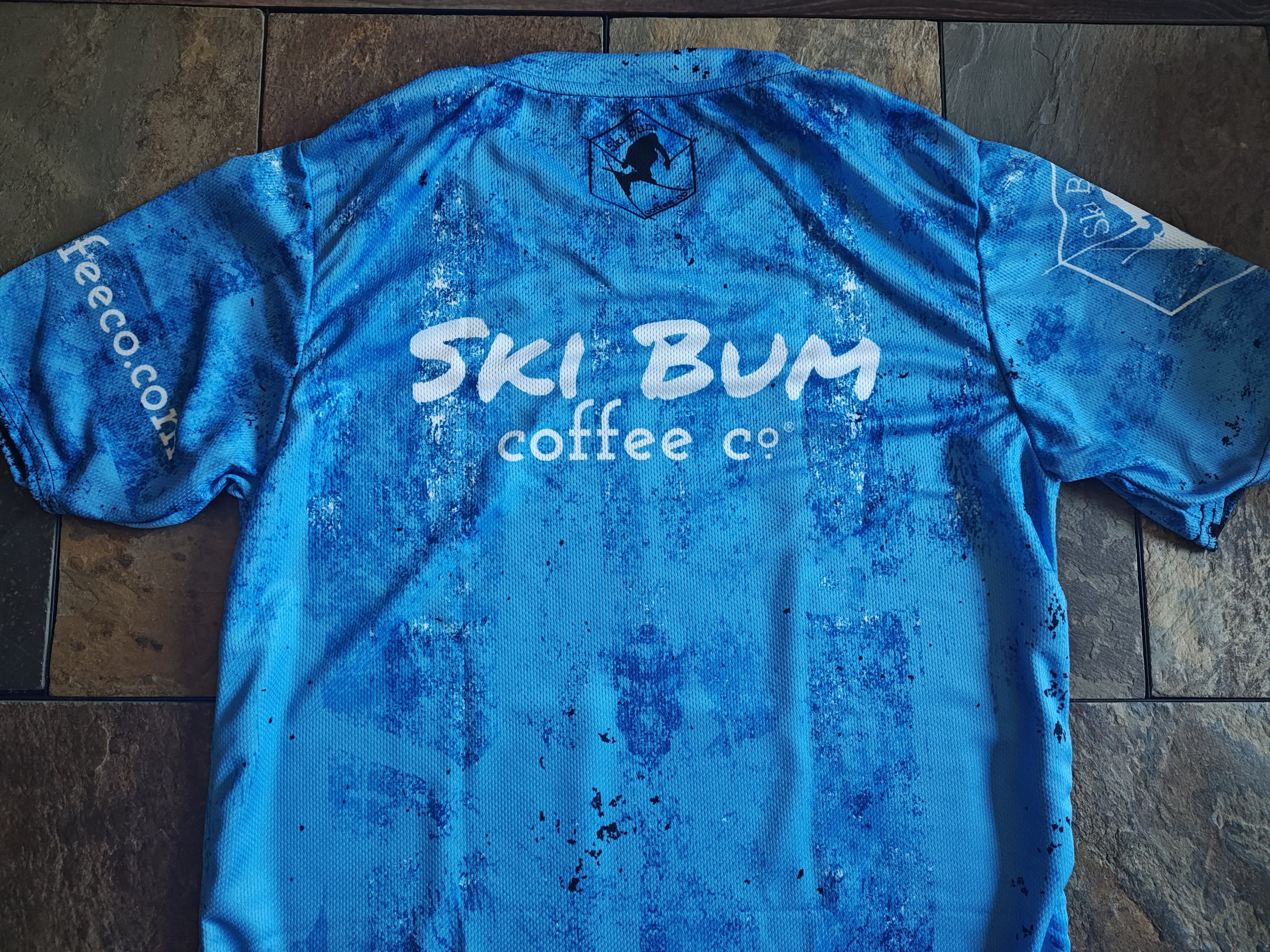 Recycled unisex sports shirt - Ski Bum Coffee Co