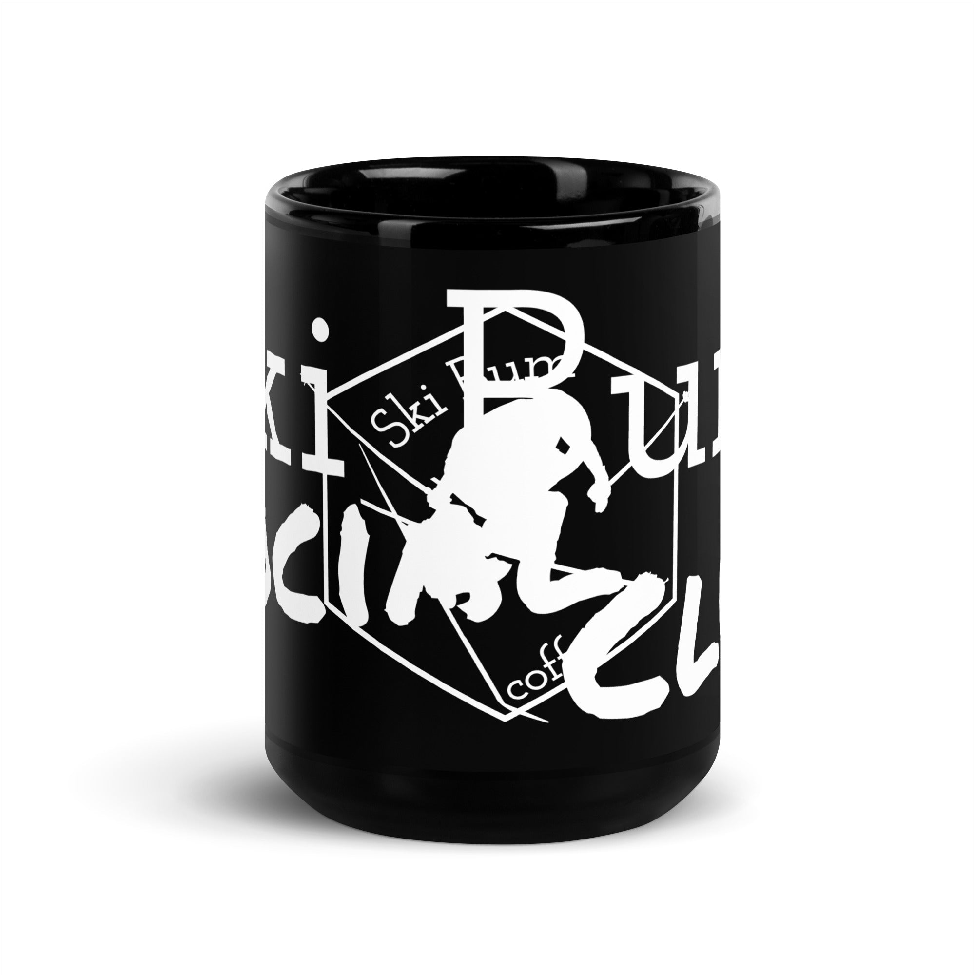 Black Glossy Mug (Ski Bum Social Club)