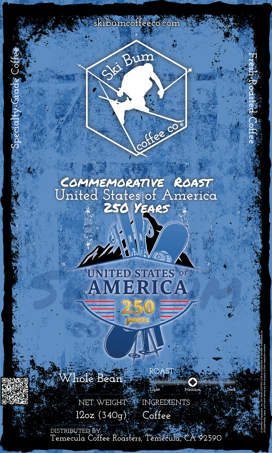Commemorative United States of America 250 Years Roast