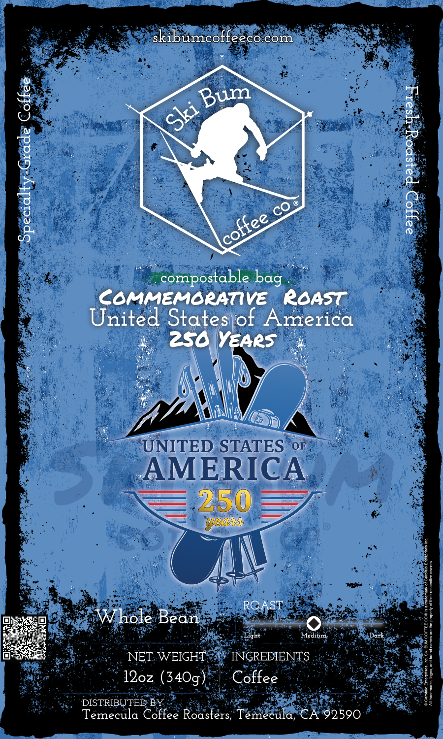 Commemorative United States of America 250 Years Roast