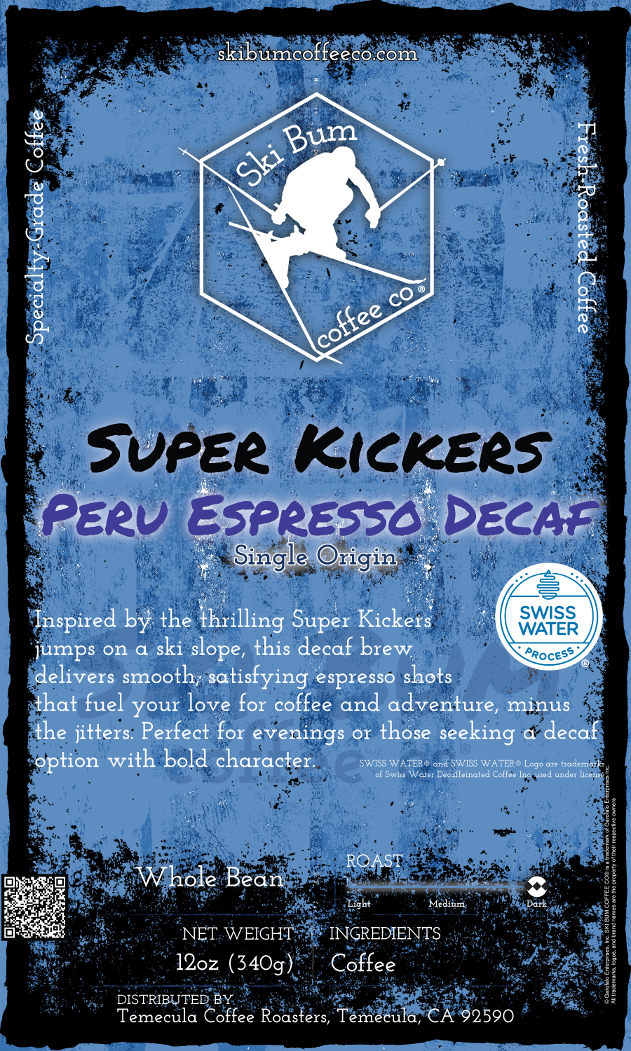 Super Kickers Peru Espresso Decaf