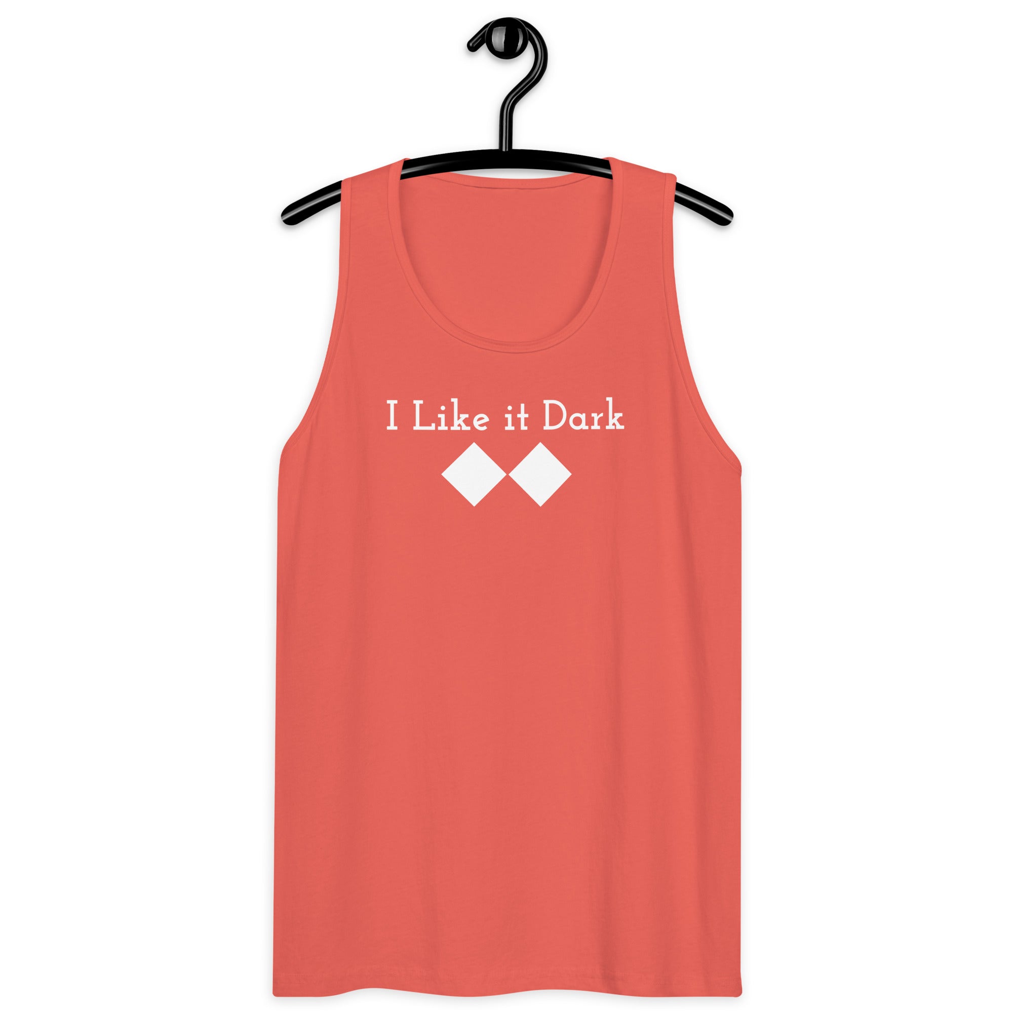 Men’s premium tank top ( I Like it Dark )