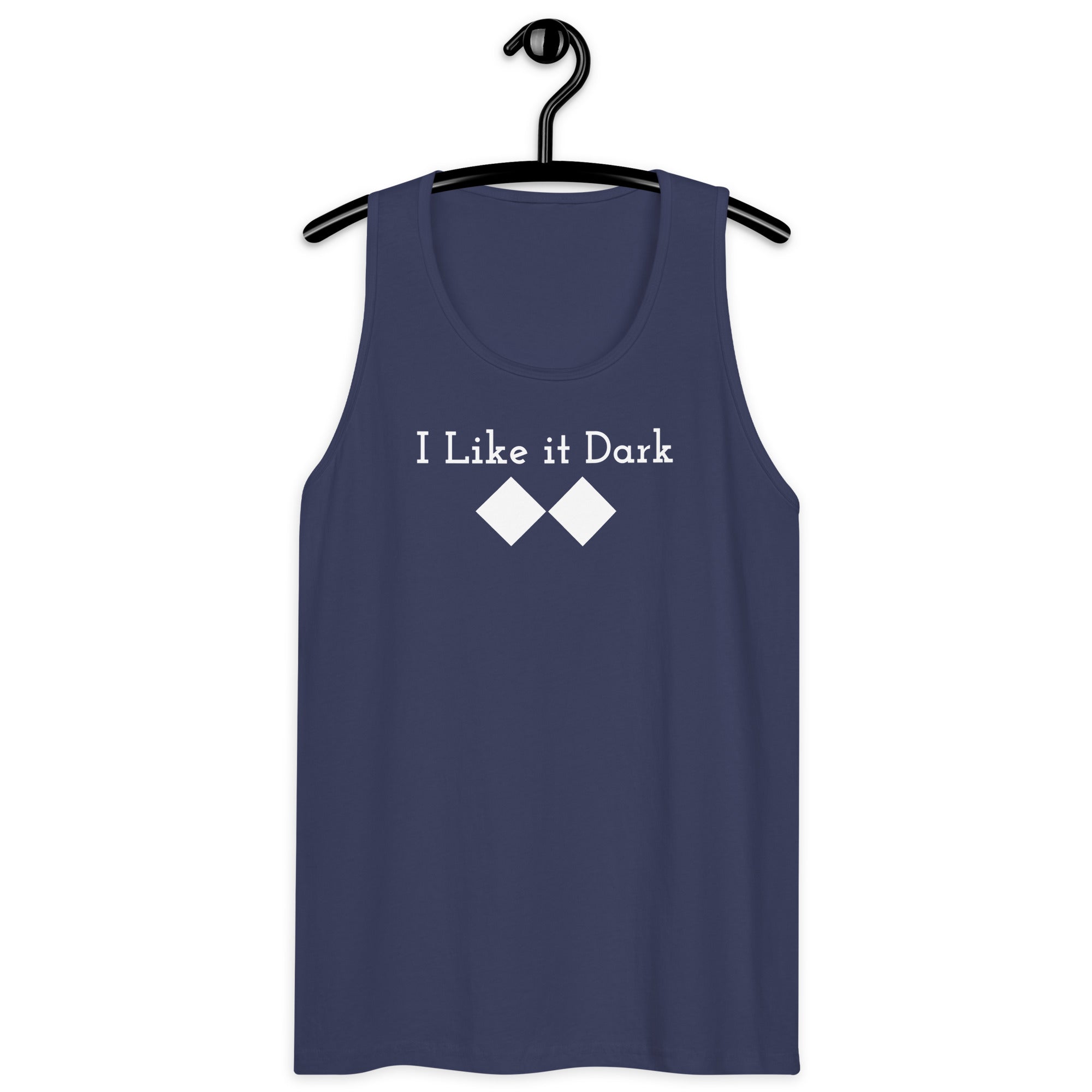 Men’s premium tank top ( I Like it Dark )