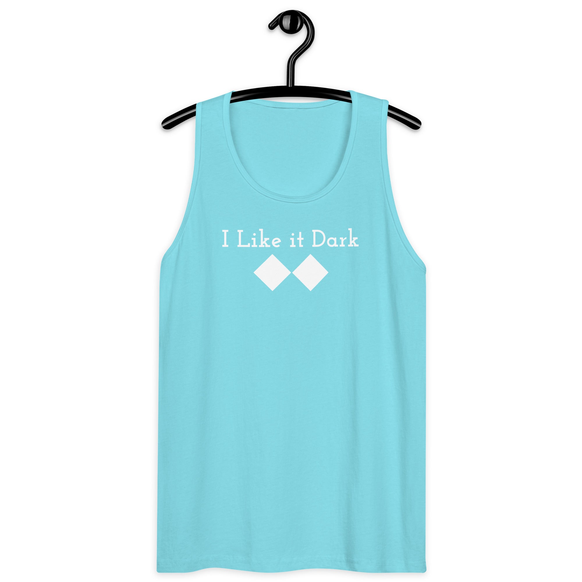 Men’s premium tank top ( I Like it Dark )
