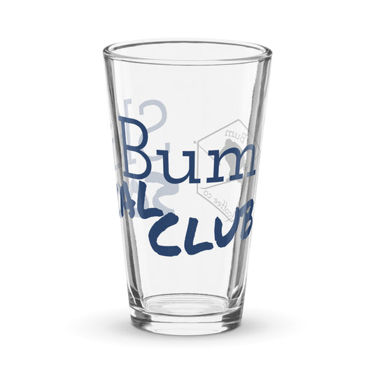 Shaker pint glass (Ski Bum Social Club)