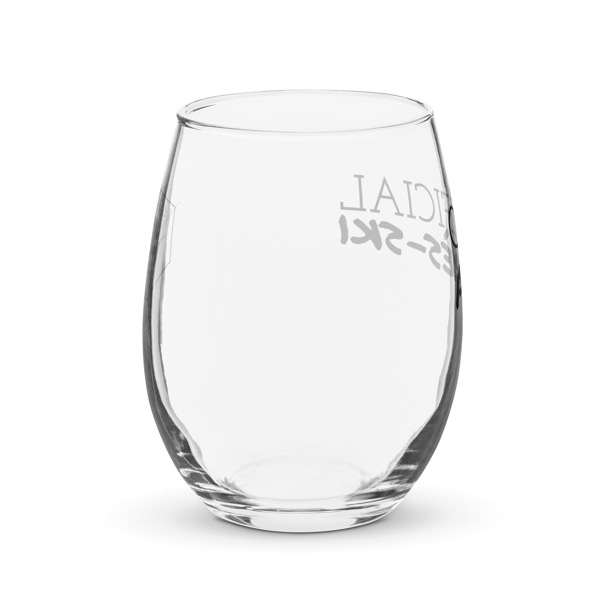 Stemless wine glass (Official Apres-Ski)