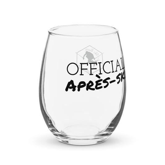 Stemless wine glass (Official Apres-Ski)