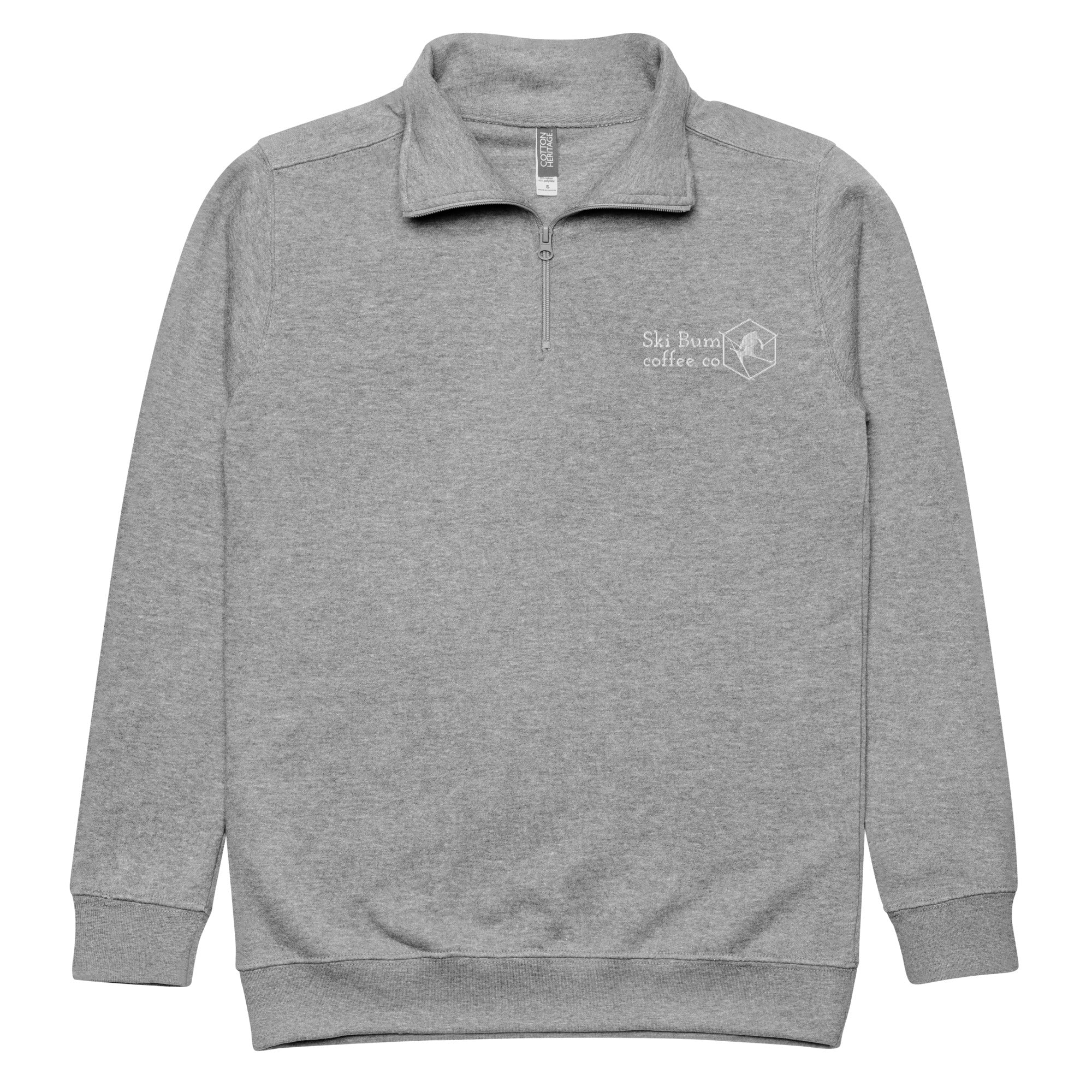 Unisex fleece pullover