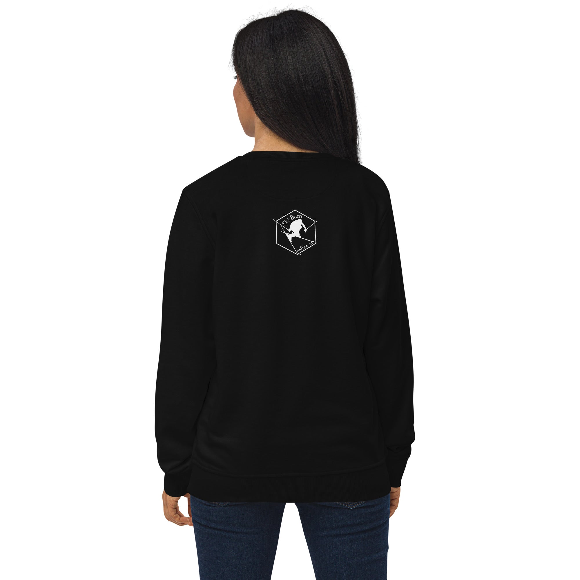 Unisex organic sweatshirt ( Ski Bum Beans )
