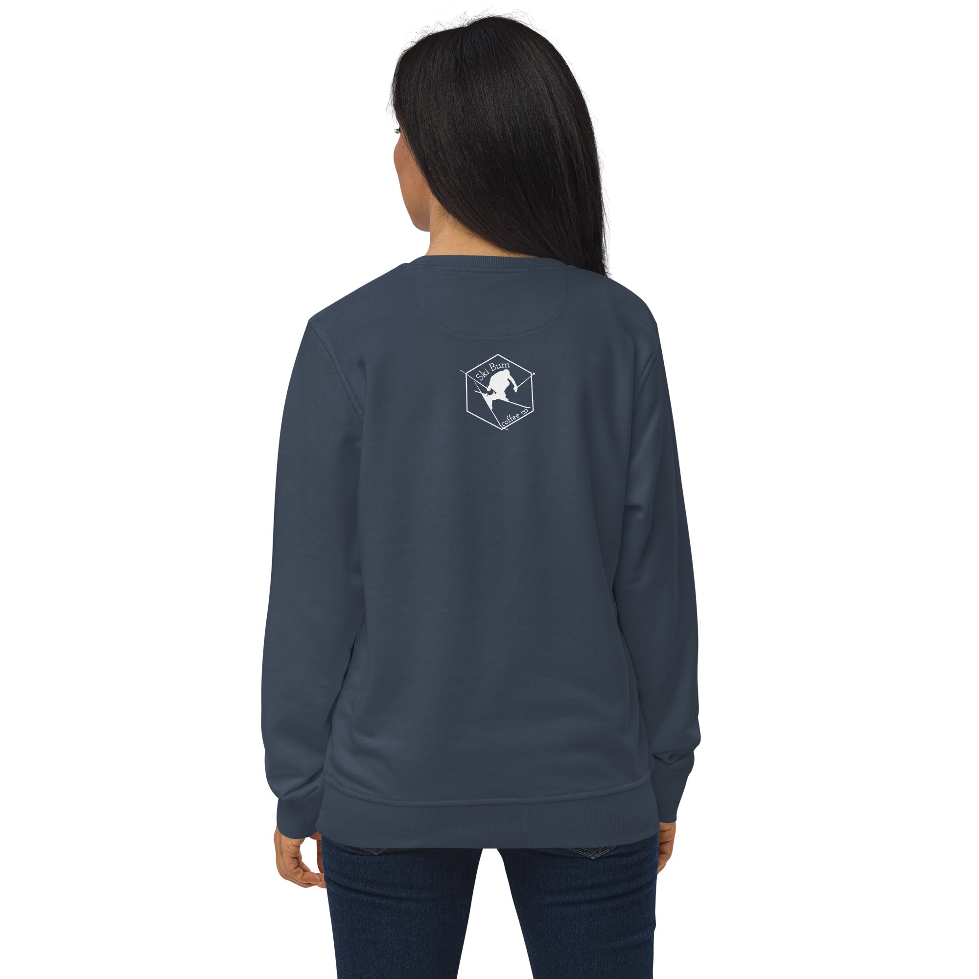 Unisex organic sweatshirt ( Ski Bum Beans )