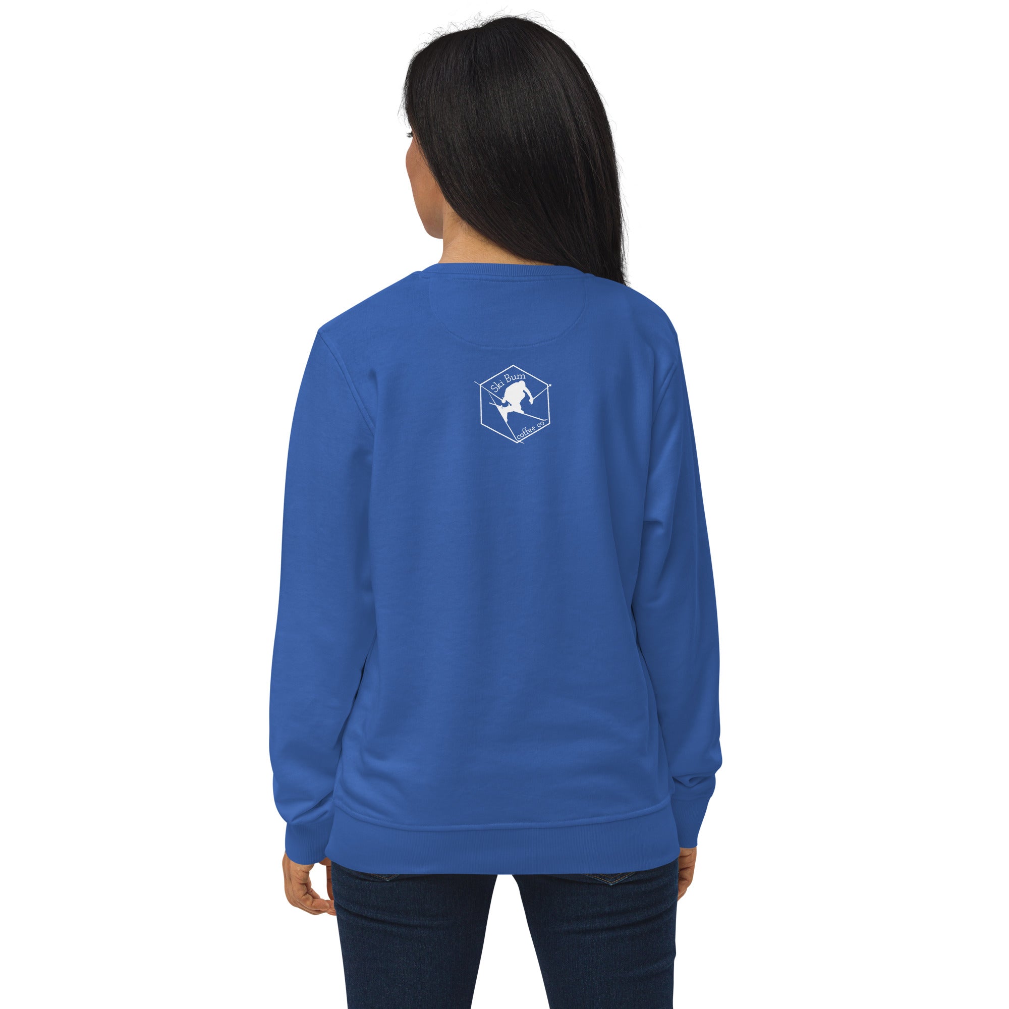 Unisex organic sweatshirt ( Ski Bum Beans )