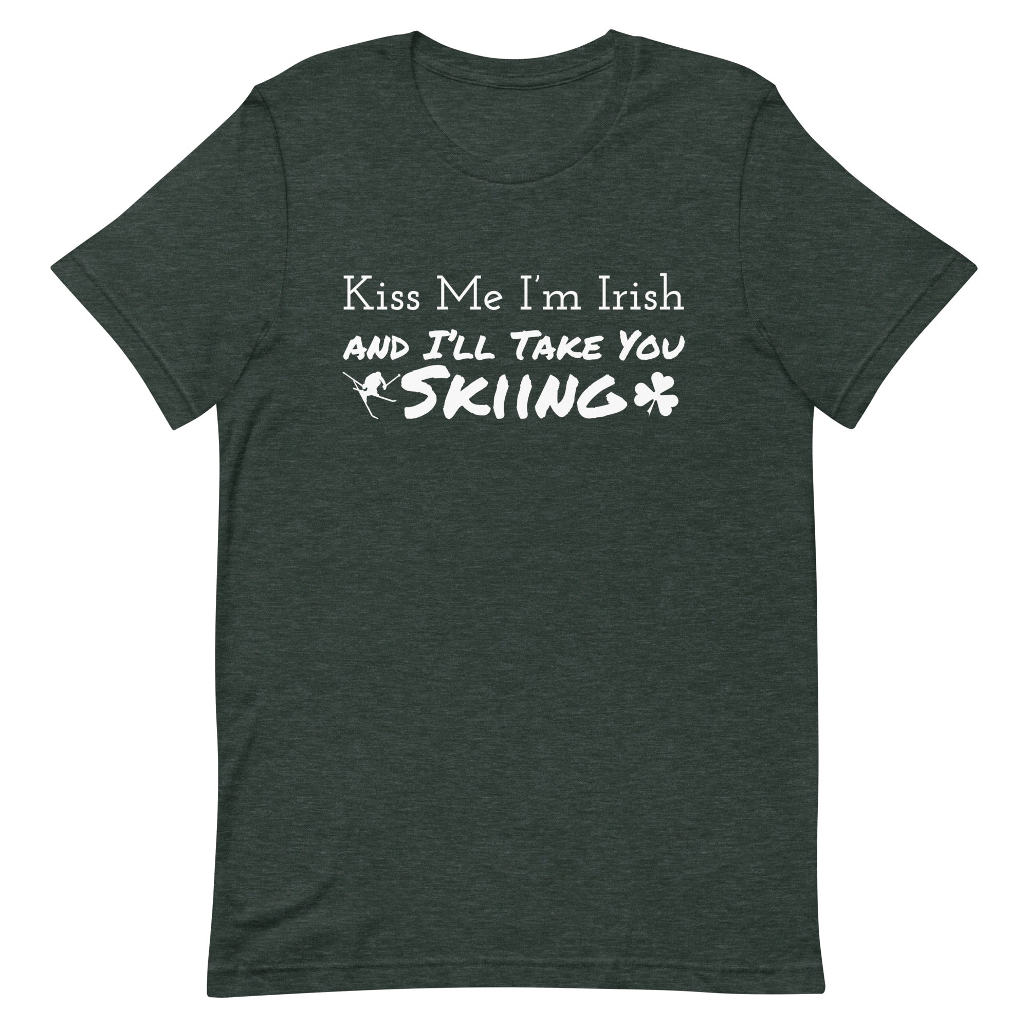 Unisex t-shirt (Kiss Me I'm Irish)