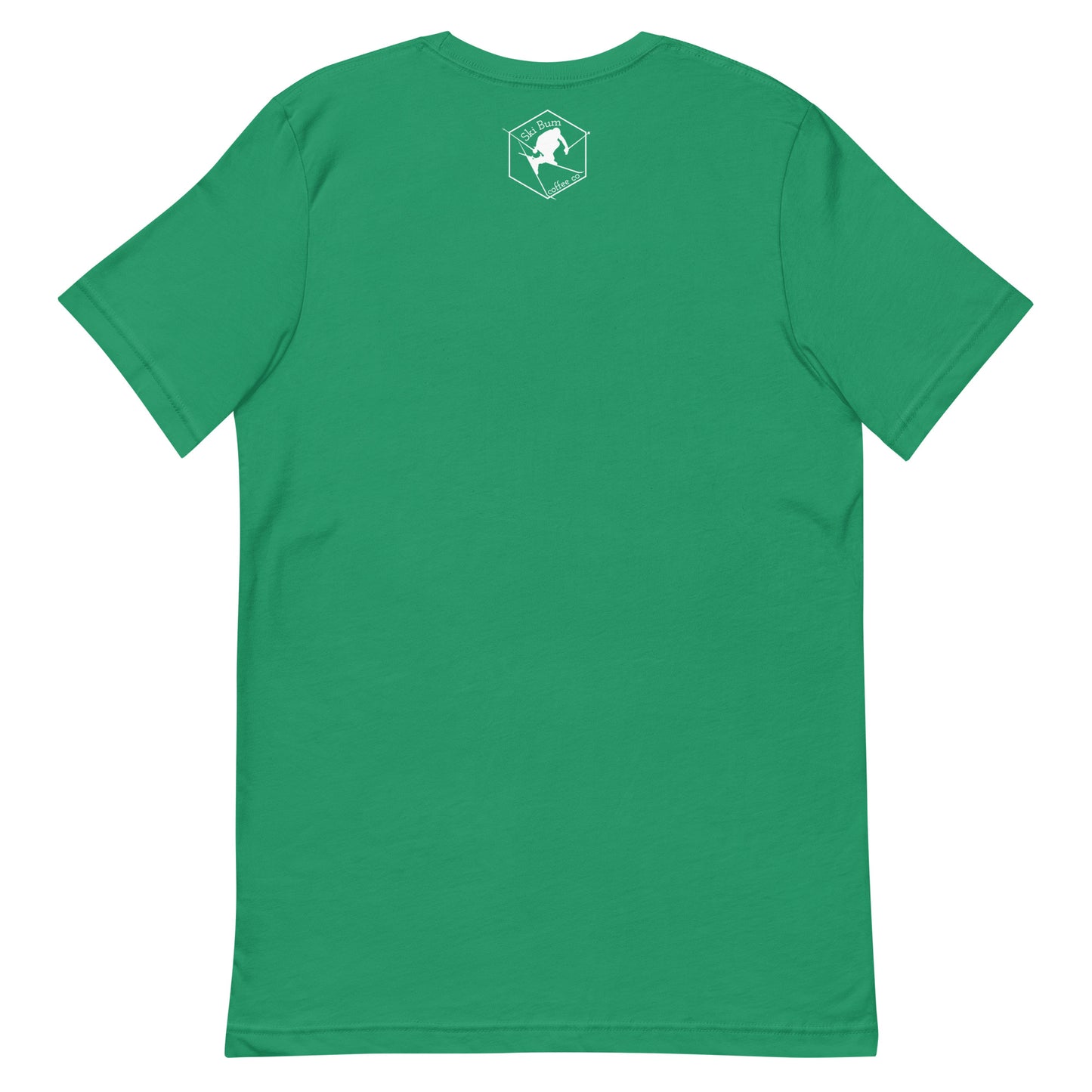 Unisex t-shirt (Coffee Shamrock Ski)