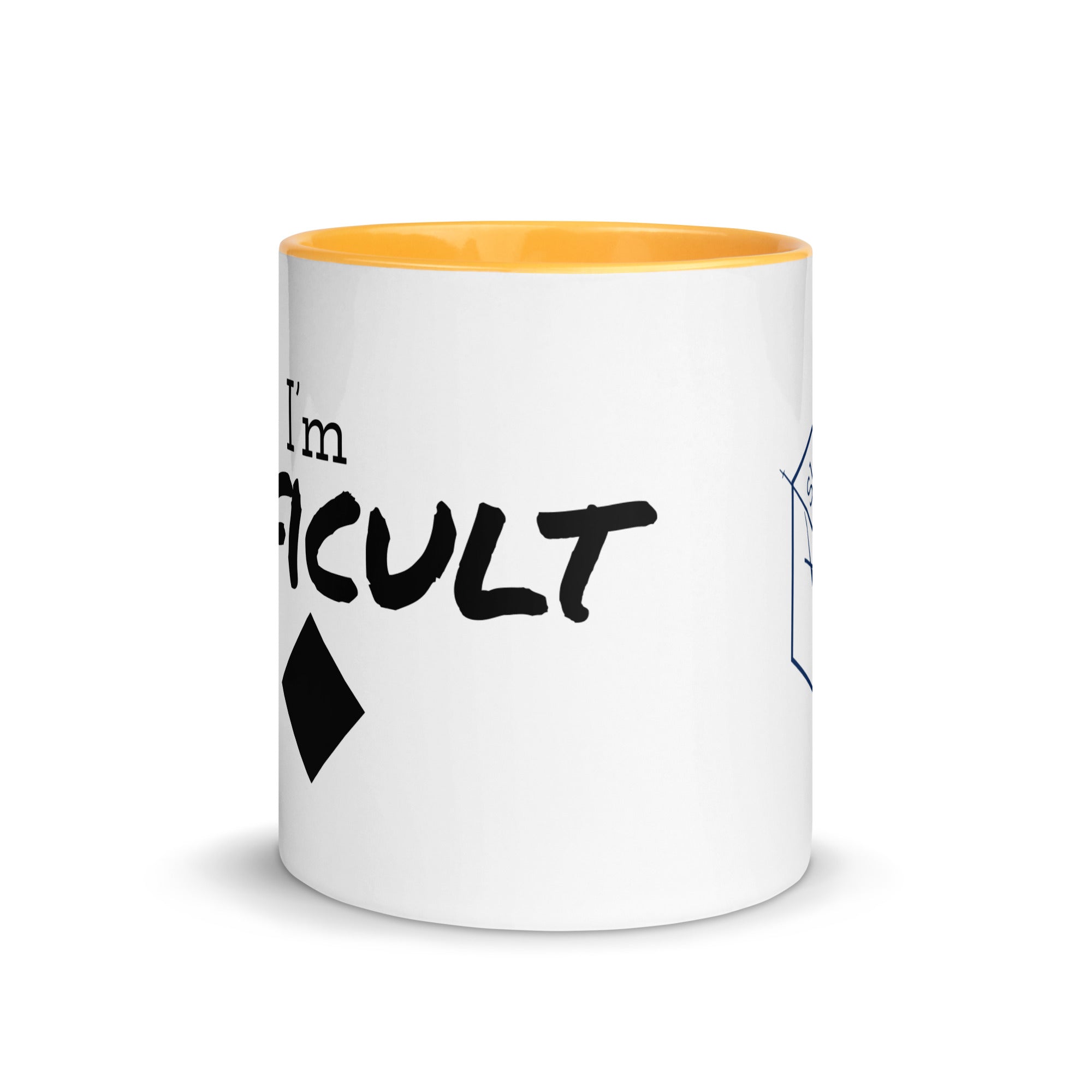 Mug with Color Inside (I'm Difficult)