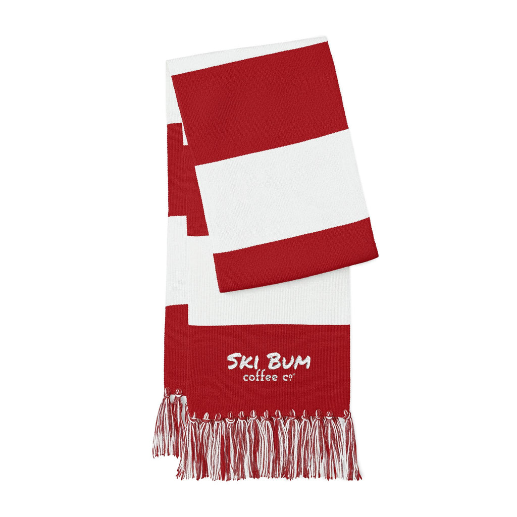 Embroidered Spectator Scarf – Winter Sports Fan Game Day Gift