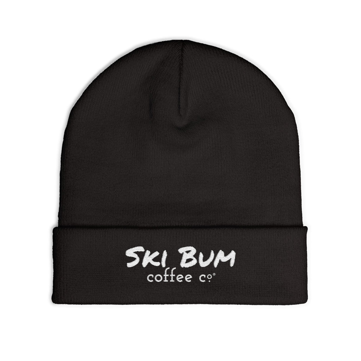 Ski Bum Embroidered Knit Beanie
