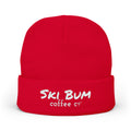Ski Bum Embroidered Knit Beanie