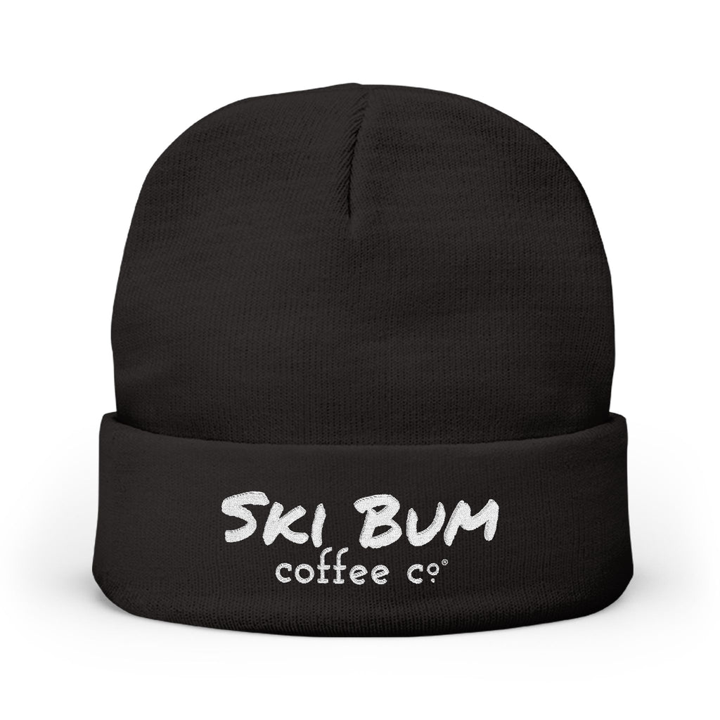 Ski Bum Embroidered Knit Beanie