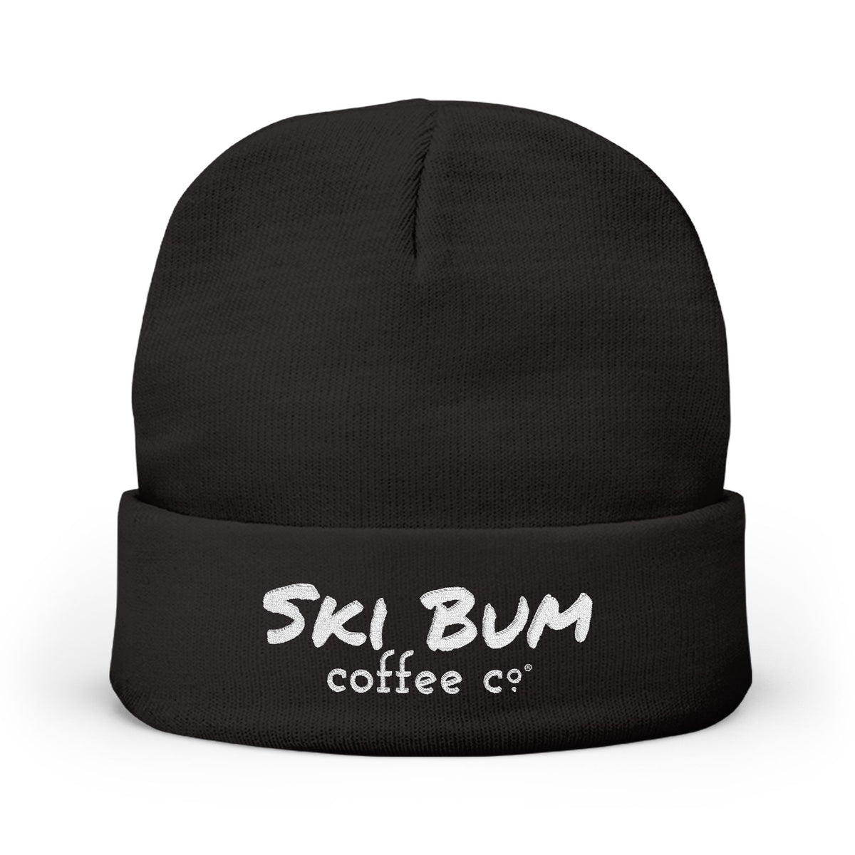 Ski Bum Embroidered Knit Beanie