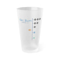 Ski Slope Difficulty Scale - Frosted 16oz Pint Glass