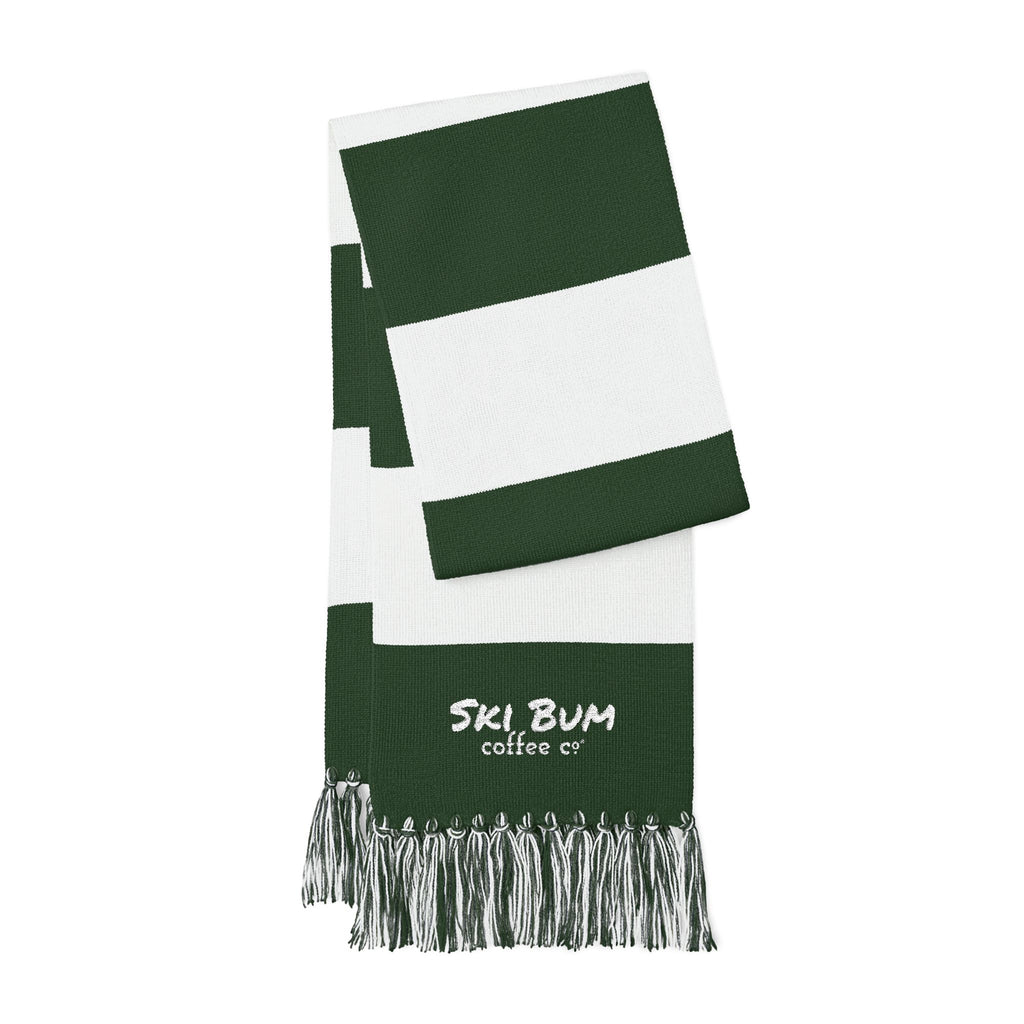 Embroidered Spectator Scarf – Winter Sports Fan Game Day Gift