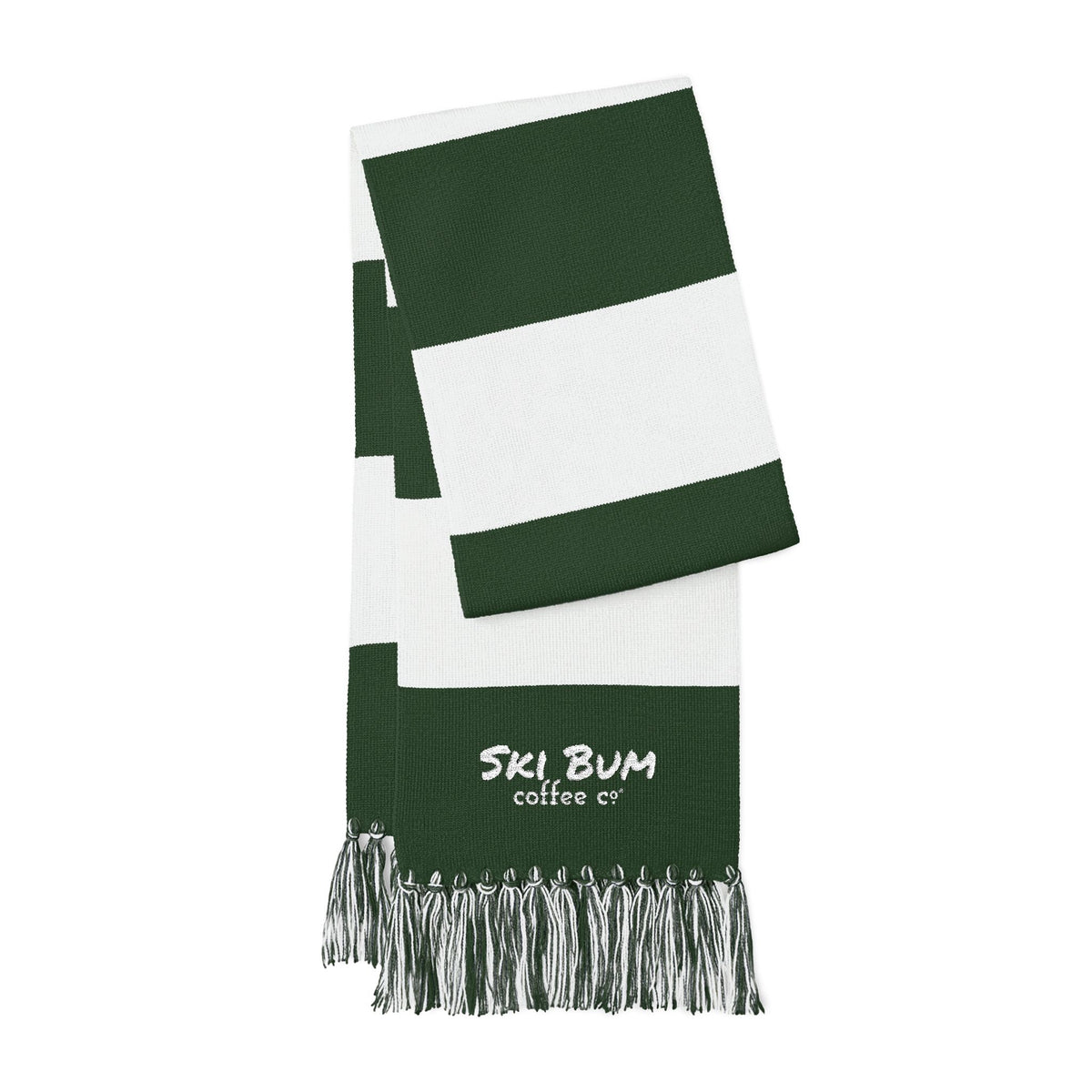 Embroidered Spectator Scarf – Winter Sports Fan Game Day Gift