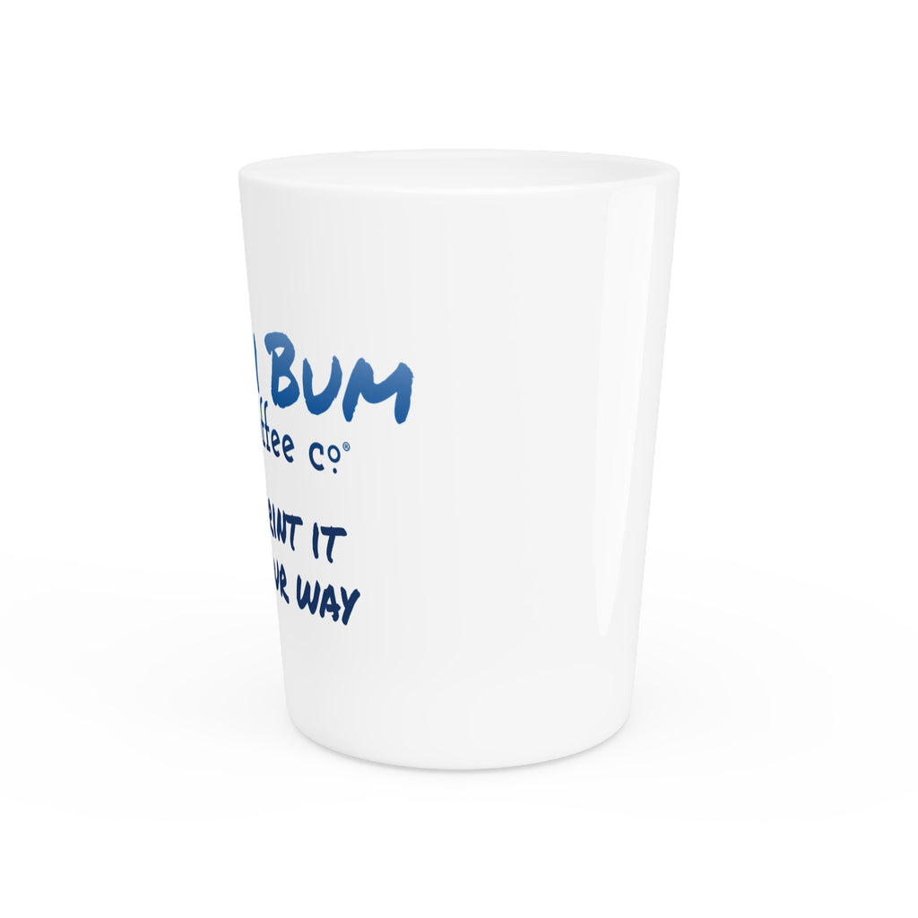 Slope Difficulty Scale - Ceramic Shot Glass - Personalizable