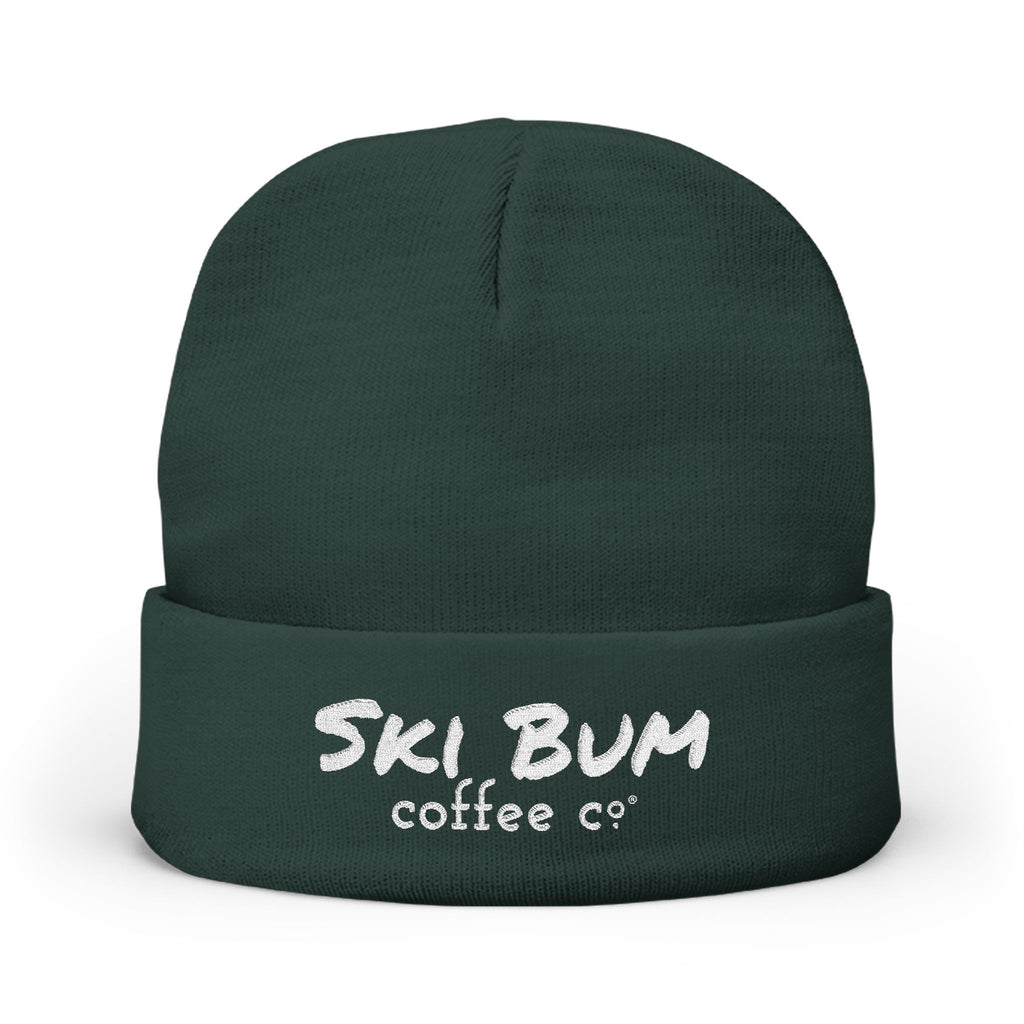 Ski Bum Embroidered Knit Beanie