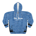 Snowy Blue Ski Hoodie