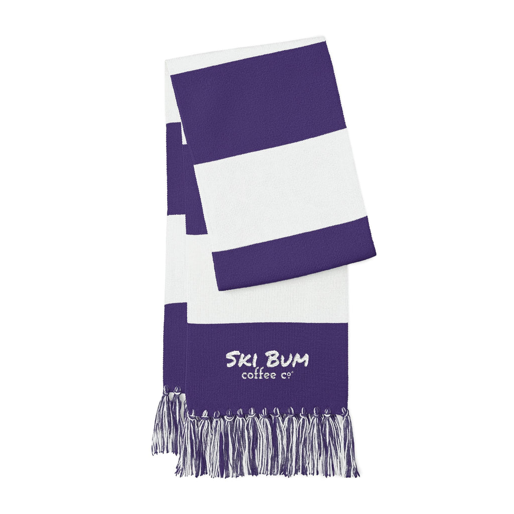 Embroidered Spectator Scarf – Winter Sports Fan Game Day Gift
