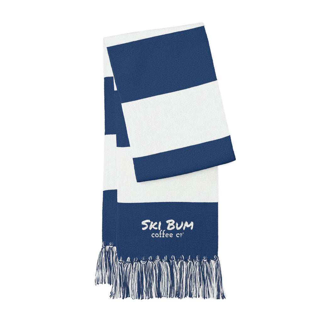 Embroidered Spectator Scarf – Winter Sports Fan Game Day Gift