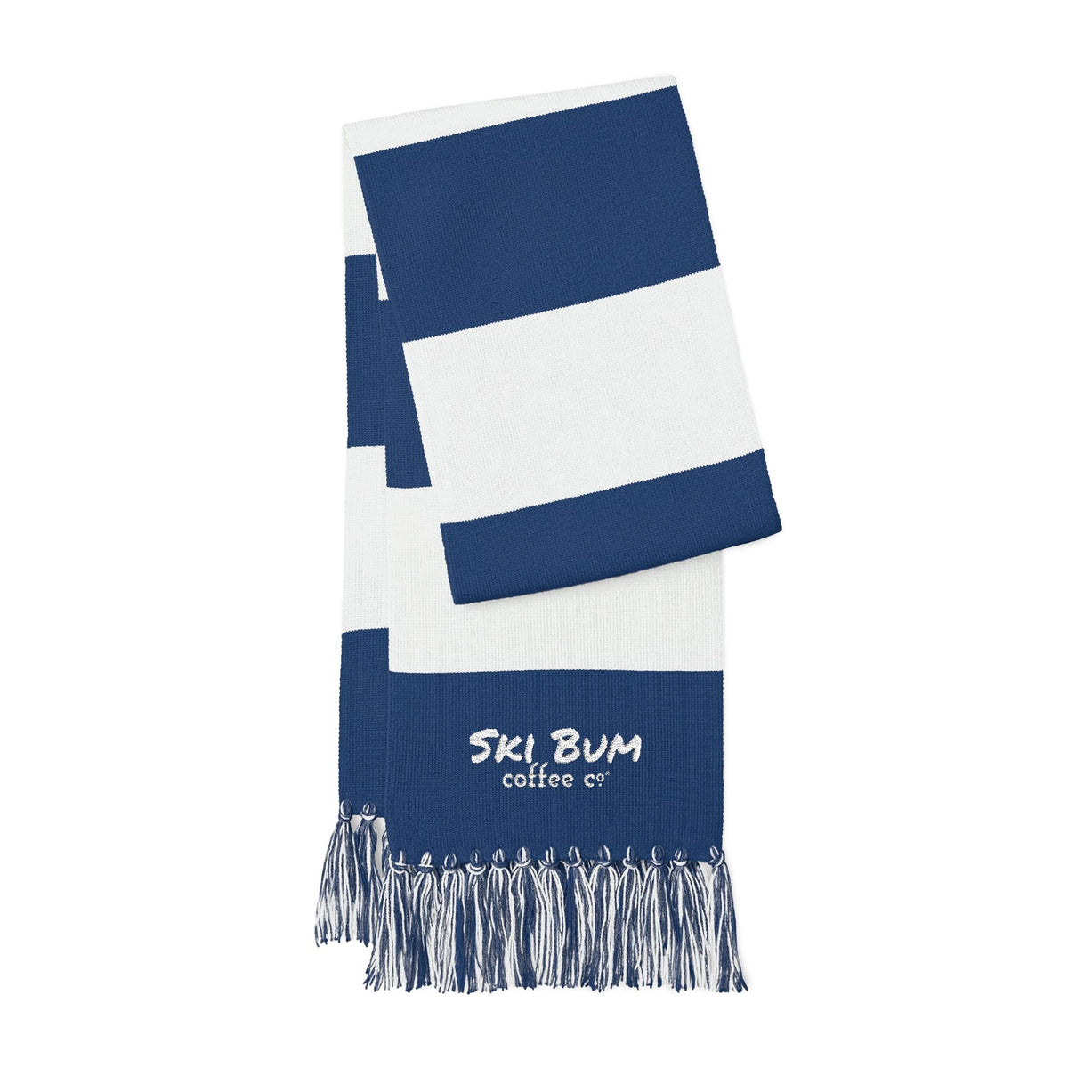 Embroidered Spectator Scarf – Winter Sports Fan Game Day Gift
