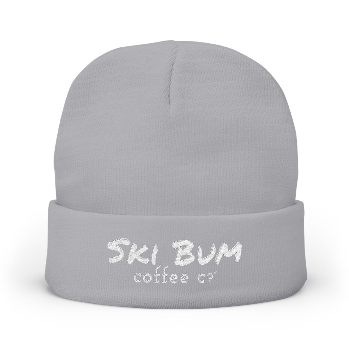 Ski Bum Embroidered Knit Beanie