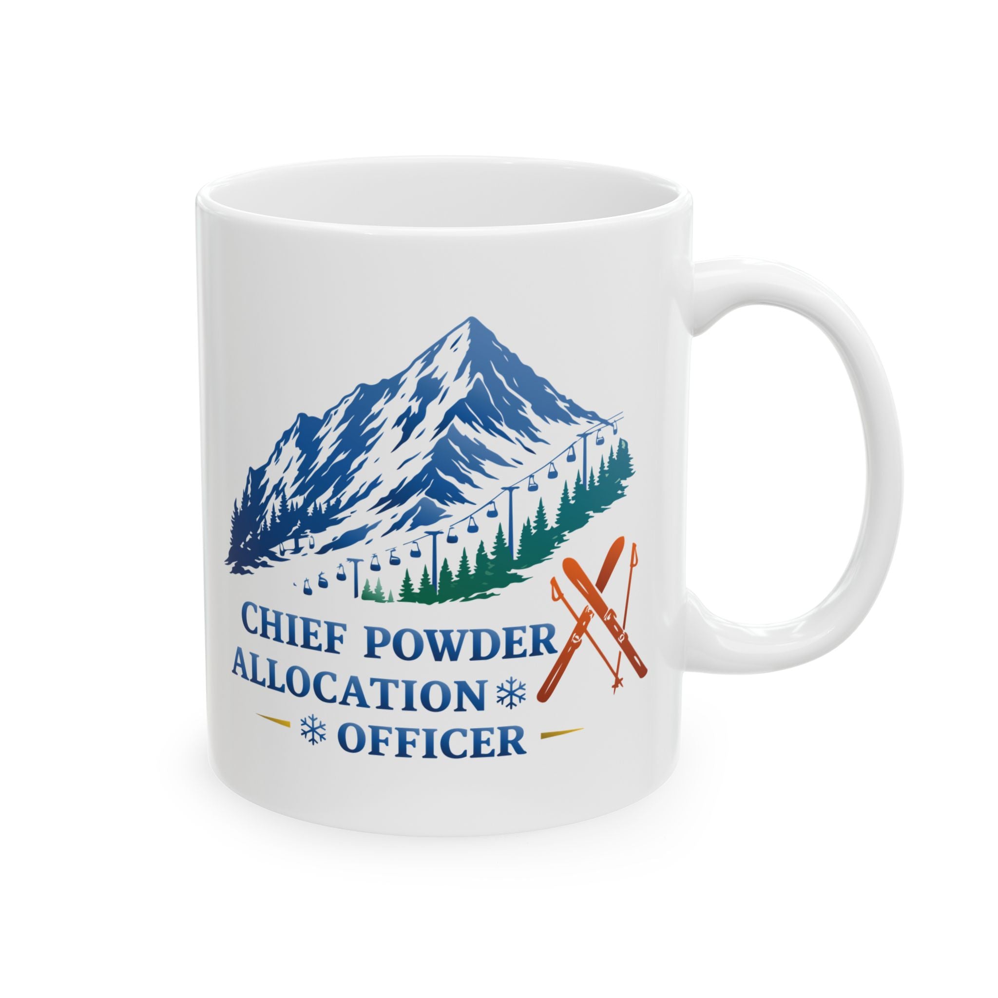 Chief Powder Allocation Officer - 11oz, 15oz Ceramic Mug