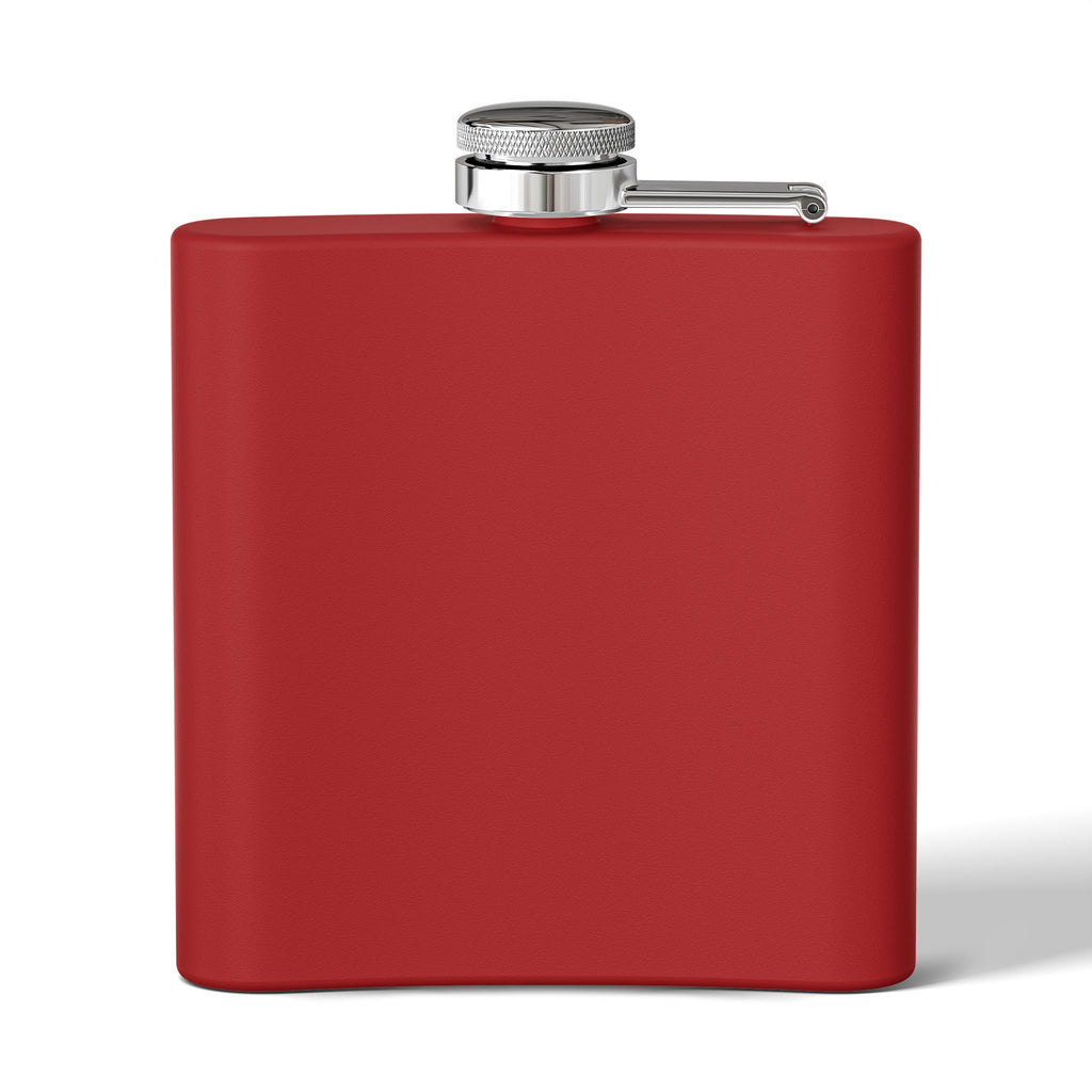 Stainless Steel Flask Engraved, 6oz - Personalizable