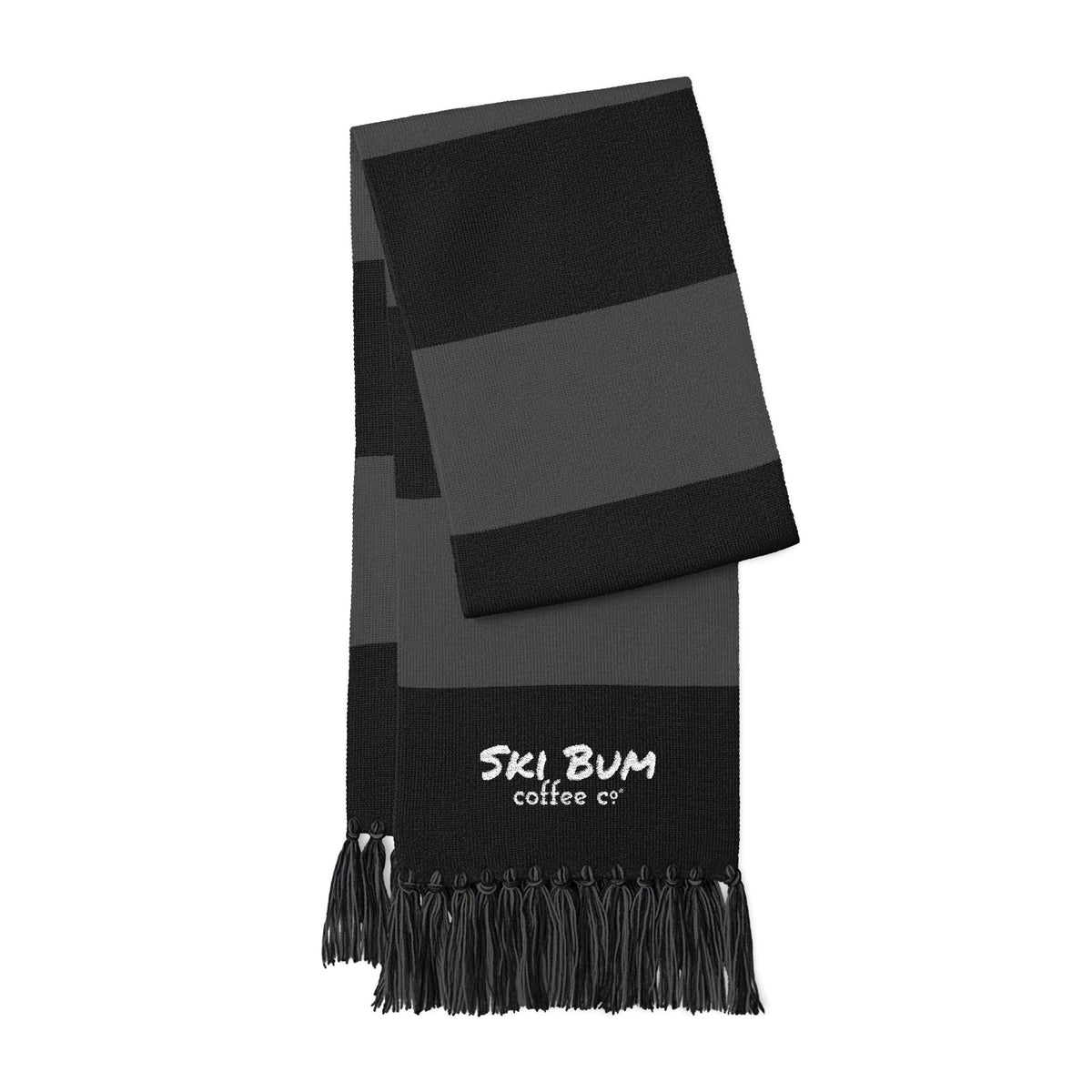Embroidered Spectator Scarf – Winter Sports Fan Game Day Gift