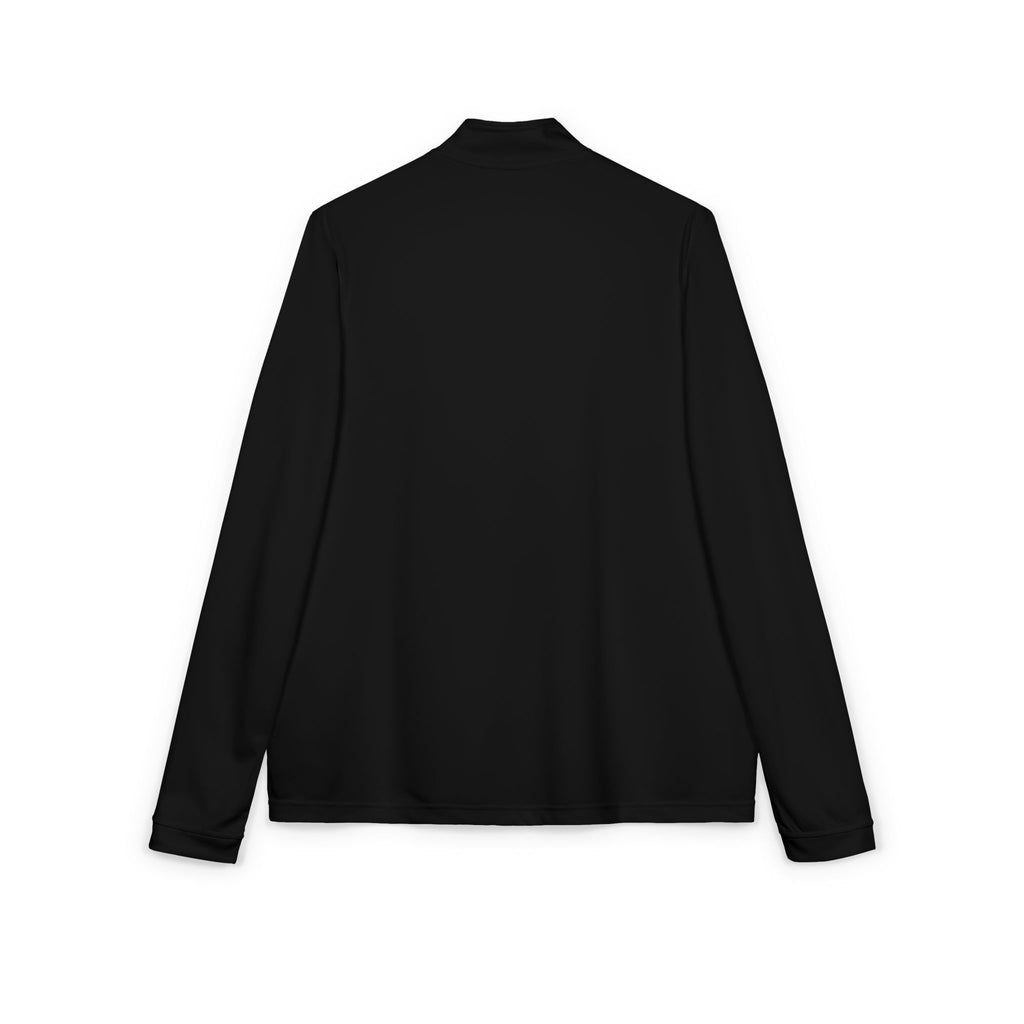 Embroidered Quarter-Zip Pullover