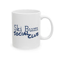 Ski Bum Social Club - 11oz, 15oz Ceramic Mug