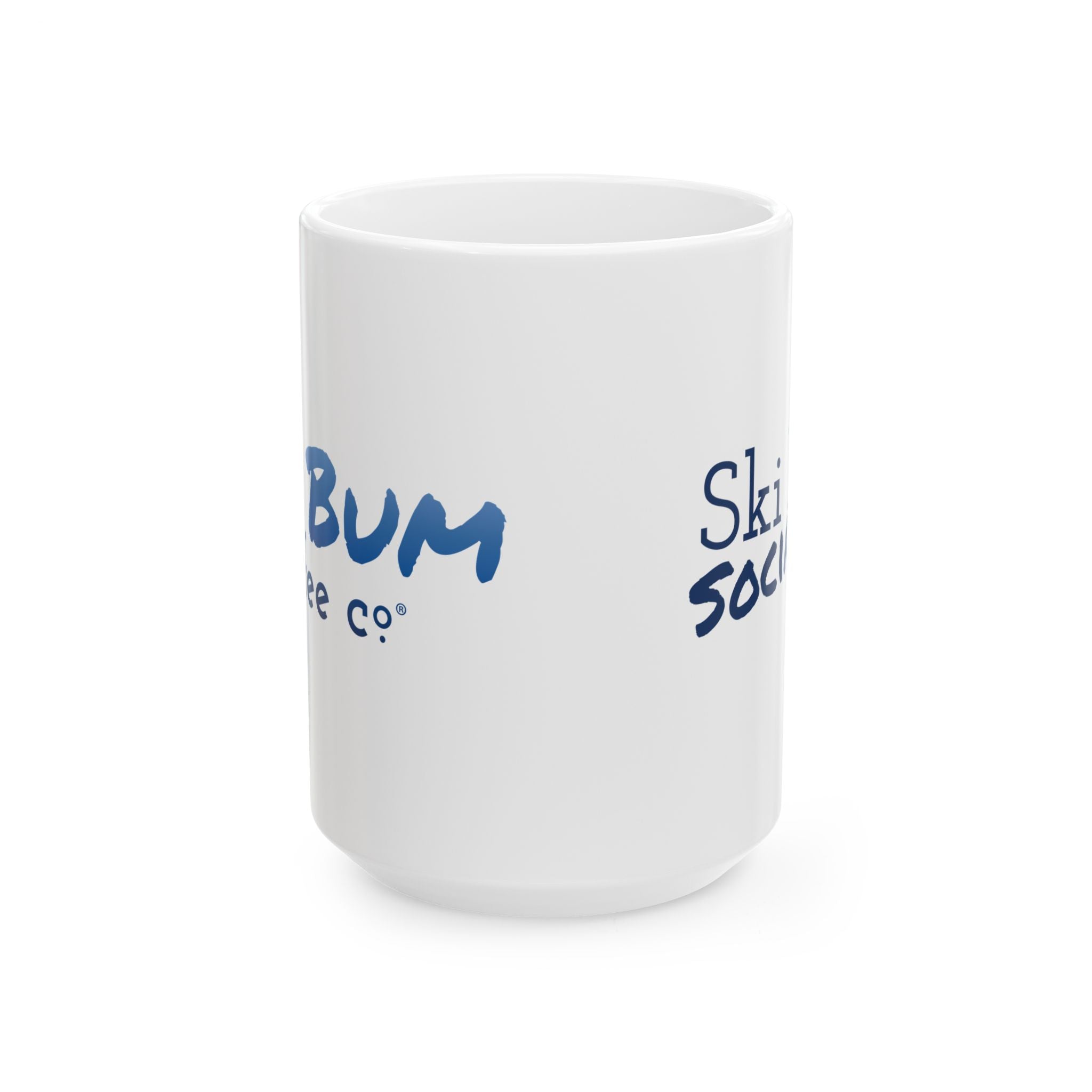 Ski Bum Social Club - 11oz, 15oz Ceramic Mug