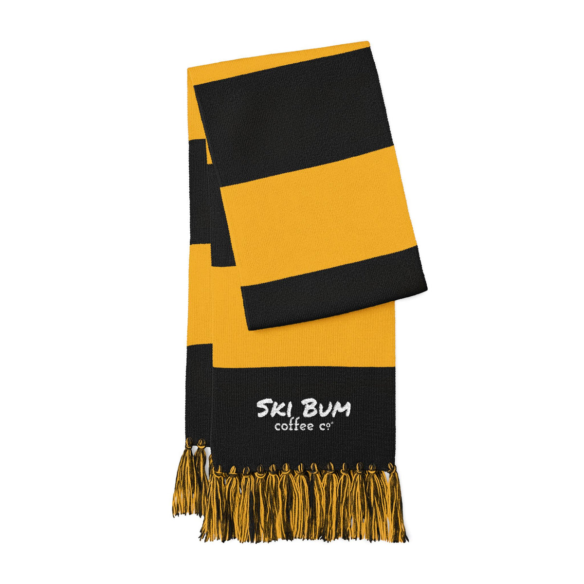 Embroidered Spectator Scarf – Winter Sports Fan Game Day Gift