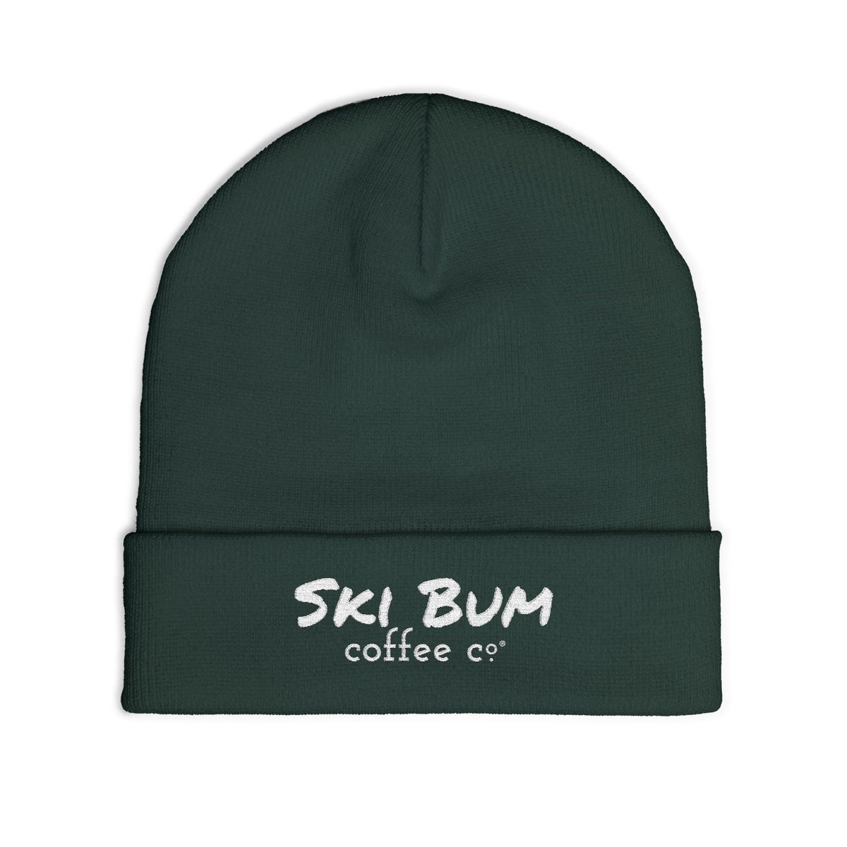 Ski Bum Embroidered Knit Beanie