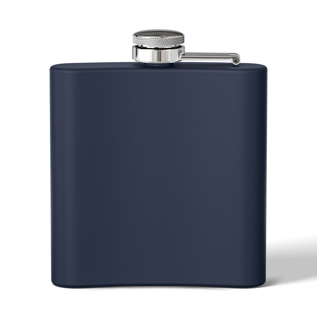 Stainless Steel Flask Engraved, 6oz - Personalizable