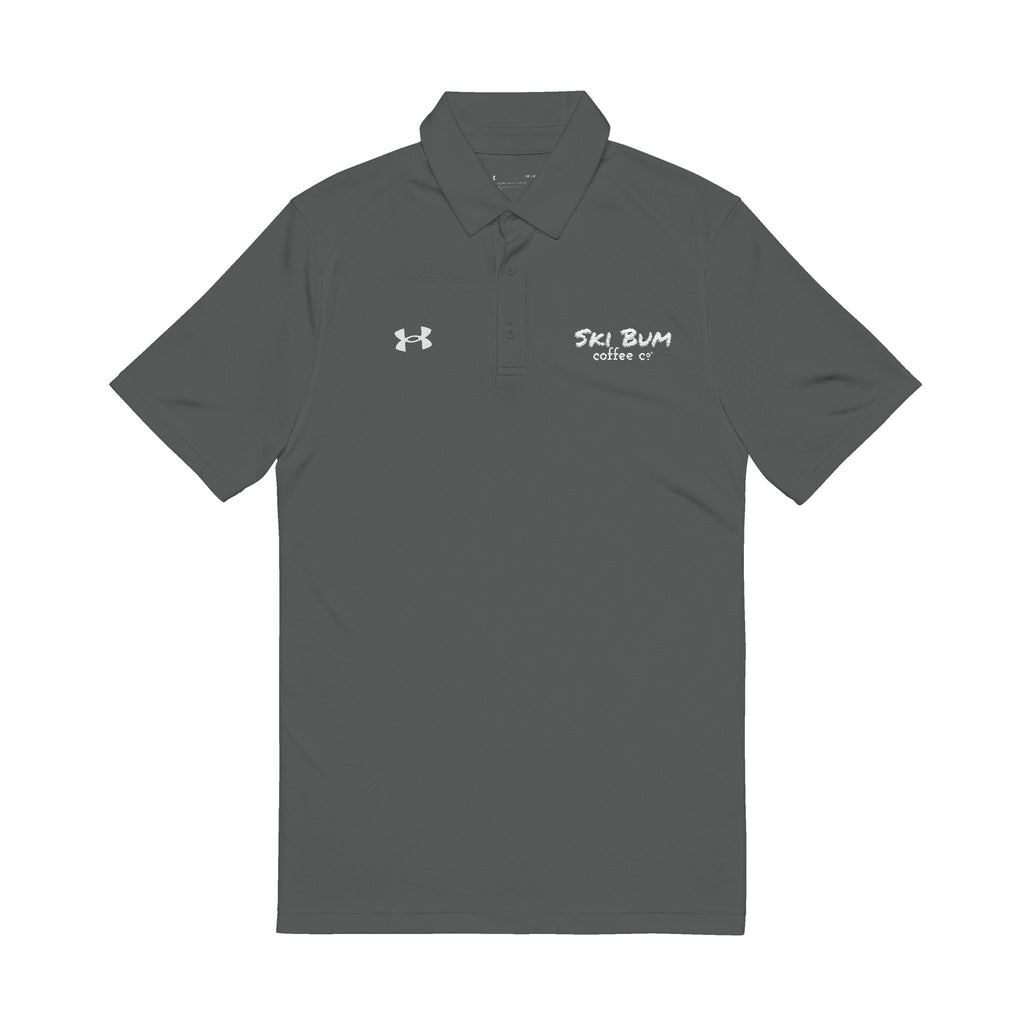 Ski Bum Embroidered Men's Athletic Polo Shirt