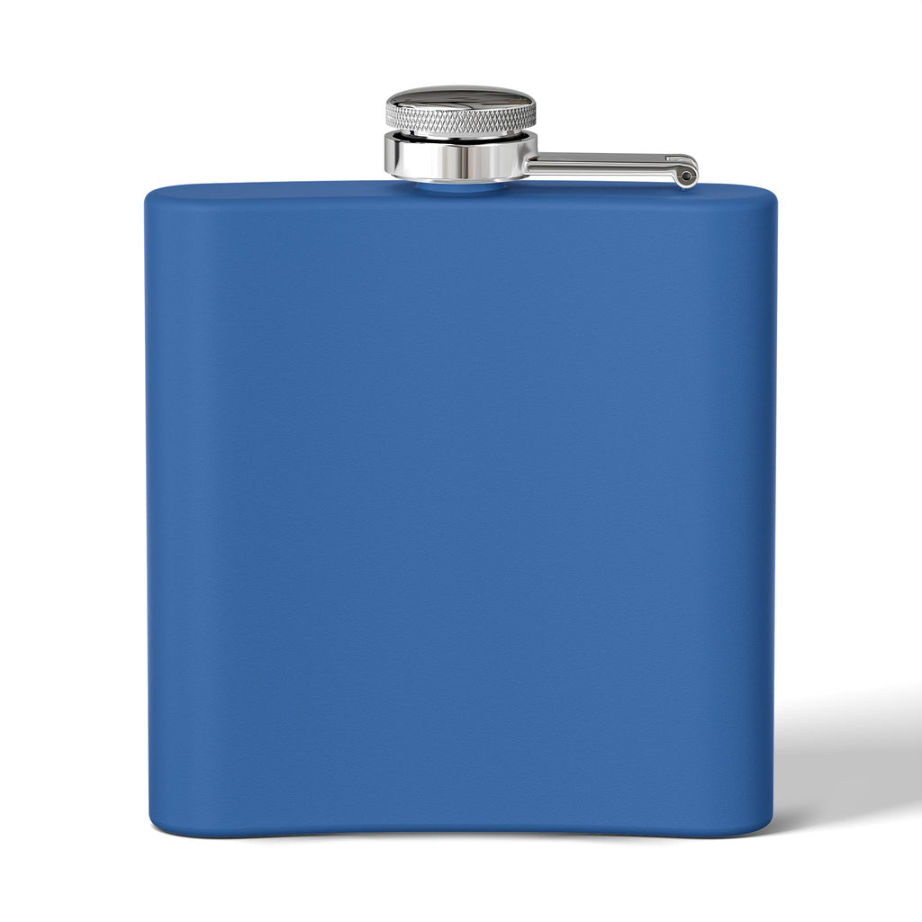 Stainless Steel Flask Engraved, 6oz - Personalizable