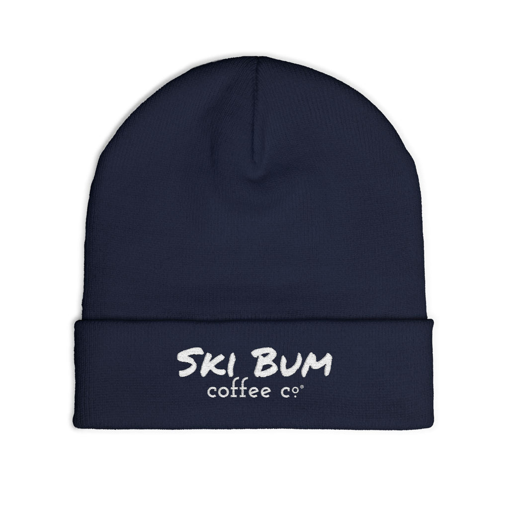 Ski Bum Embroidered Knit Beanie