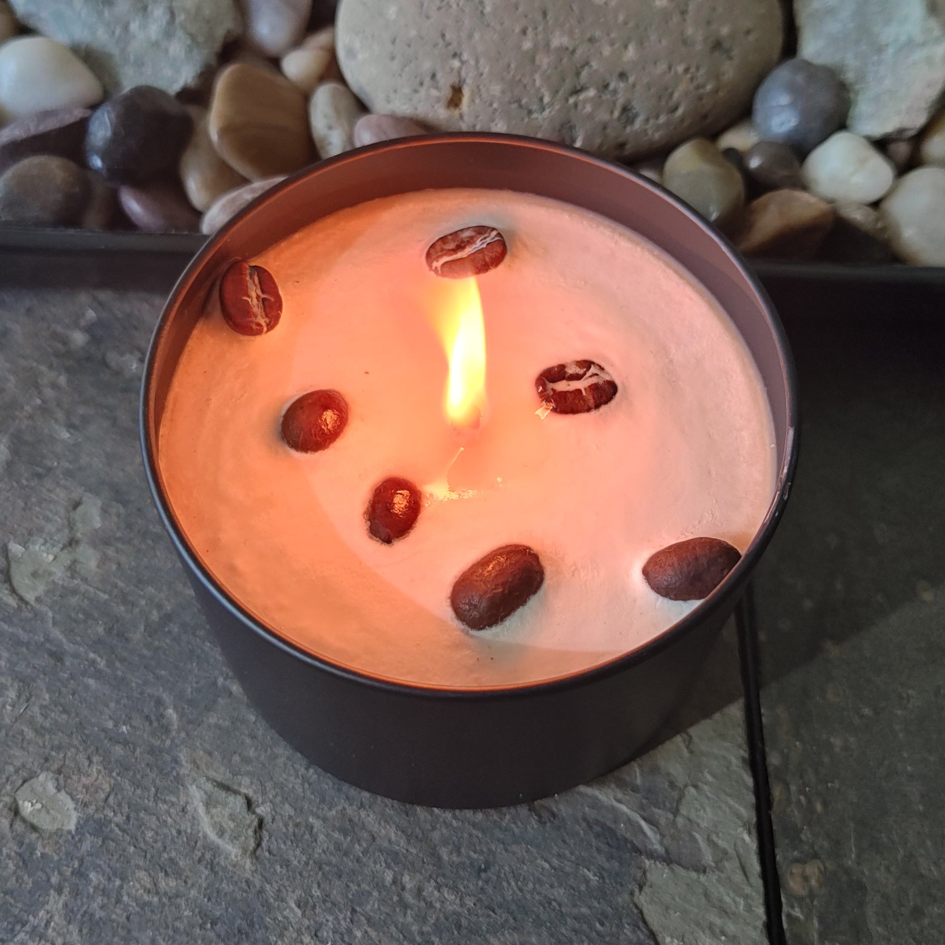 Gnarly Espresso Blend coffee-scented candle