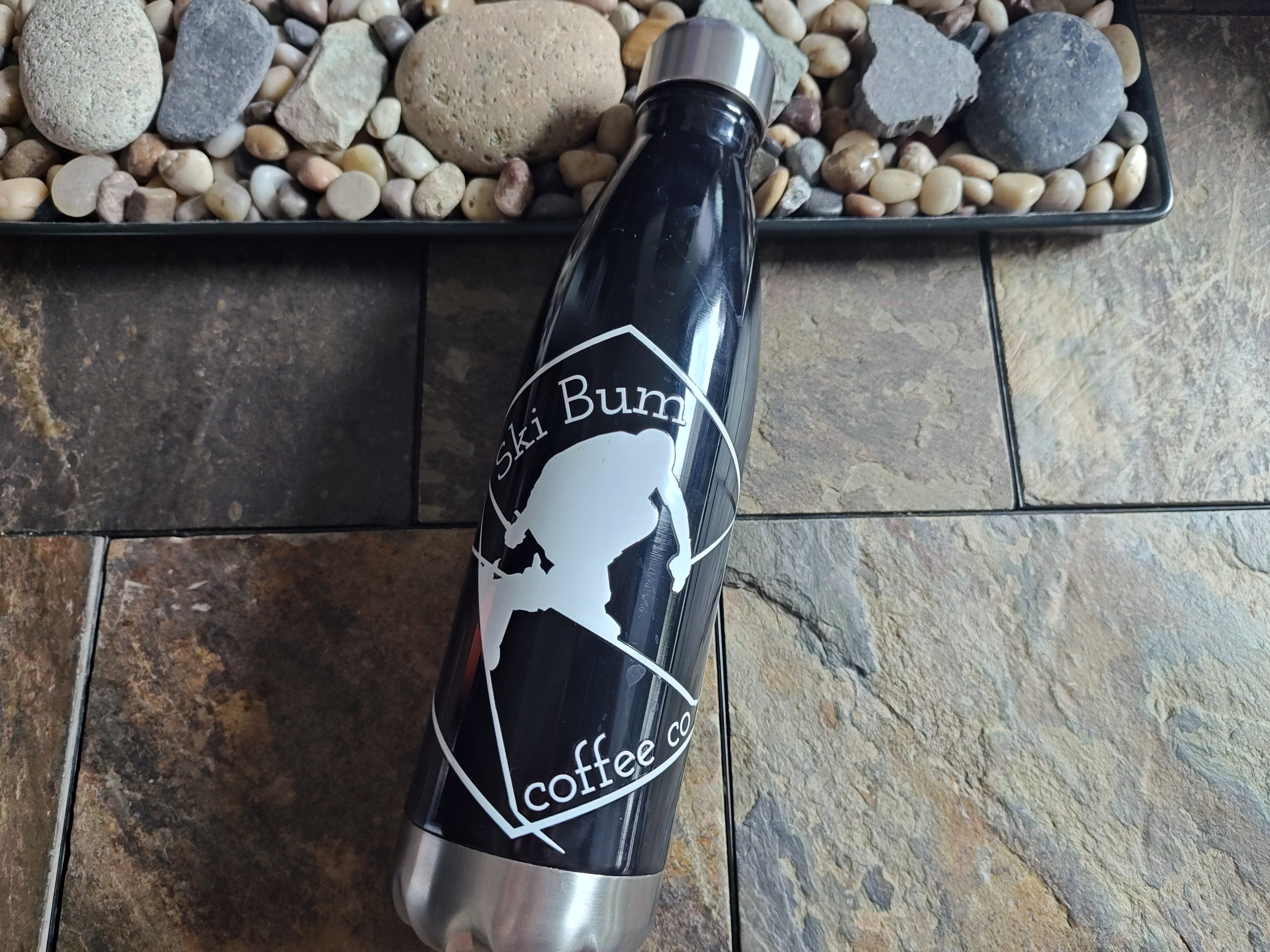 Ski Bum - Stainless steel water bottle