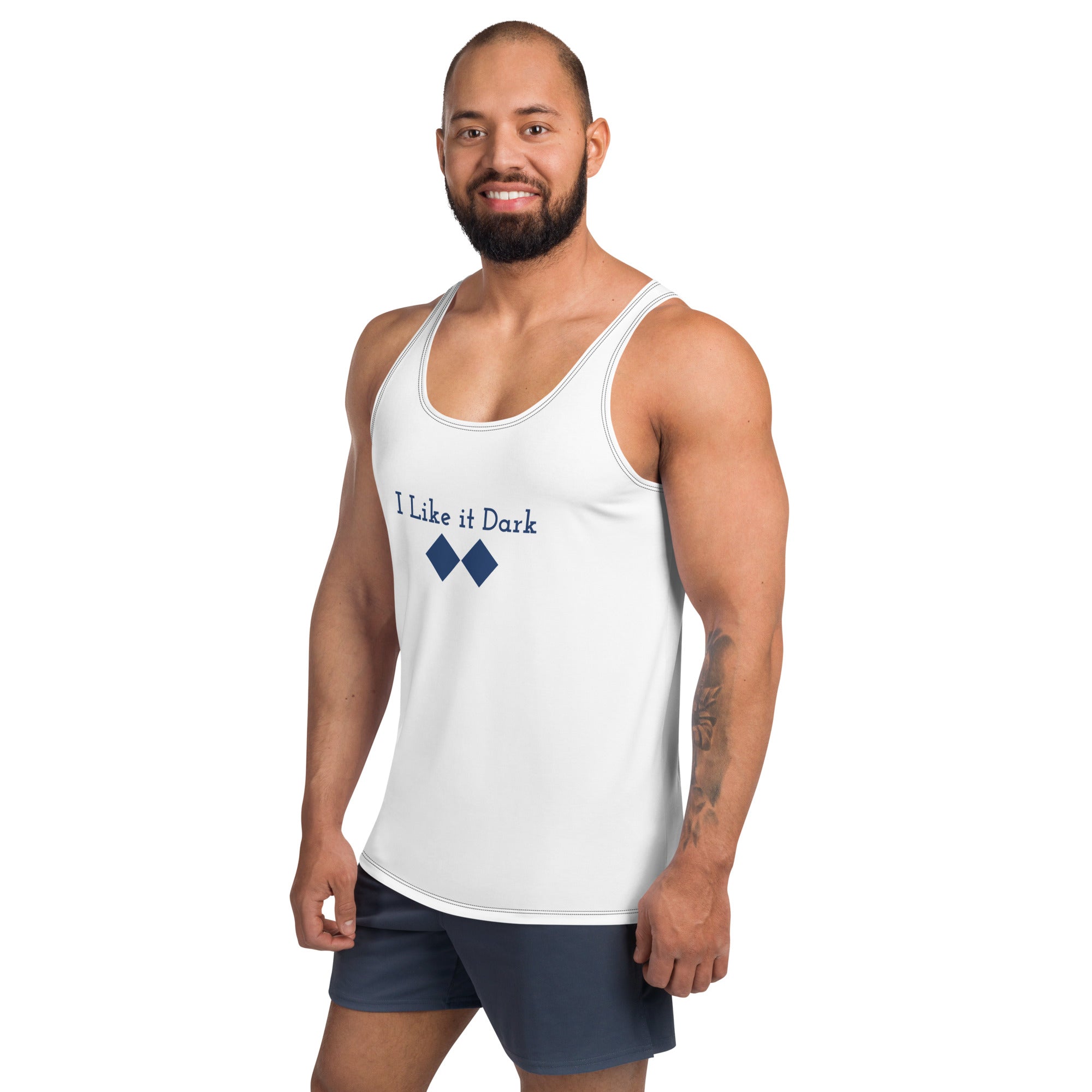 Unisex Tank Top ( I Like it Dark )